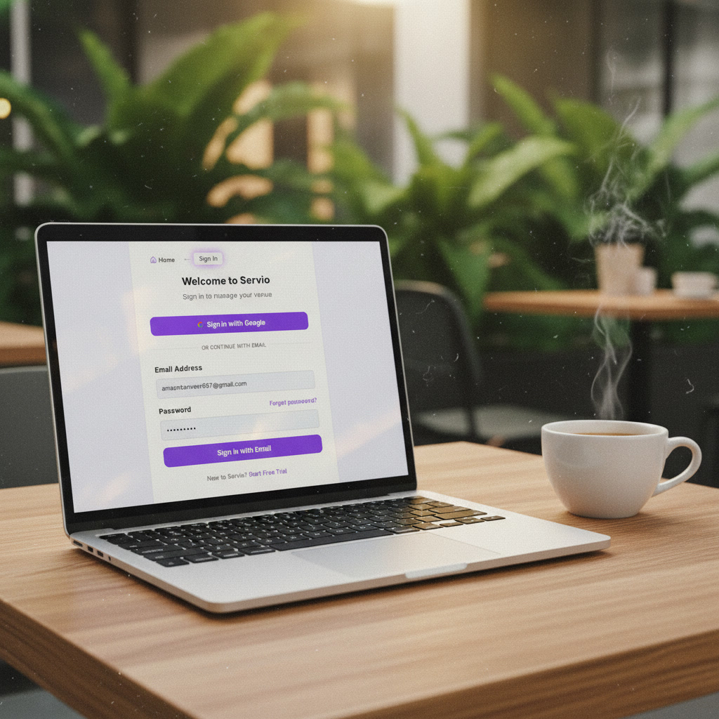 Get Started With Servio